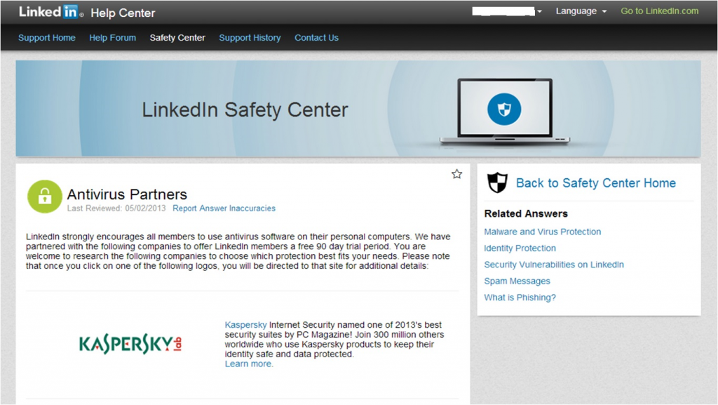 KL and LinkedIn