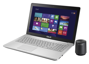 The new N550  is the world’s first notebook with a Quad-Speaker Array and Subwoofer.