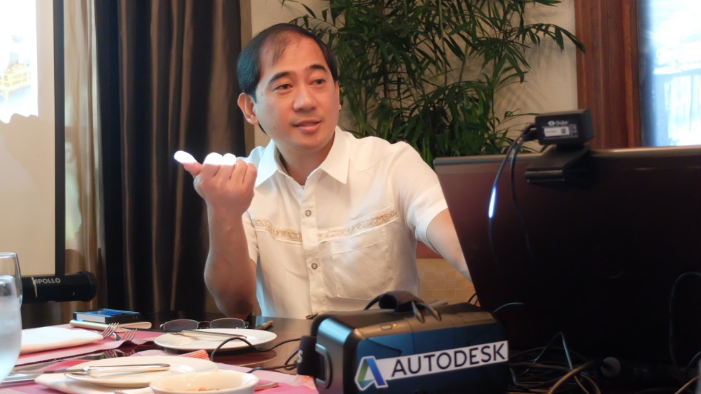 Earl Guce, Autodesk industry sales manager. PHOTO BY MELBA BERNAD