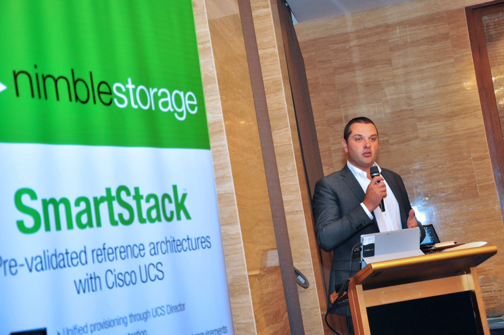 Theo Hourmouzis, Director of Channel Sales, Asia Pacific and Japan at Nimble Storage.
