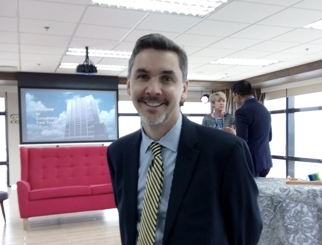Chris Caldwell, President at Concentrix Corporation. PHOTO: REY VICENTE 