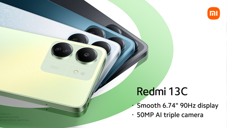 XIAOMI Redmi 13C (6GB RAM + 128GB ROM)